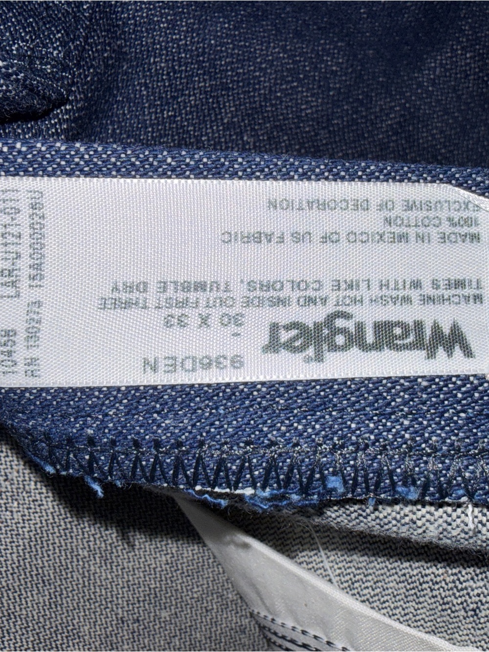 Wrangler Men’s Dark Blue Slim Jeans